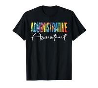 Assistant administratif pour la rentrée Scolaire Tie Dye T-Shirt