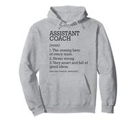 Assistant Coach Job Définition personnalisée drôle Sweat à Capuche