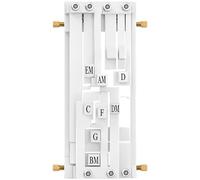 Assistant d'accords de guitare pour guitare acoustique, 11 accords, outil d'apprentissage facile avec livre de chansons électronique, adapté aux débutants, ajustement universel pour tous les âges
