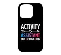 Assistant d'activité Thérapie récréative Amusante Coque pour iPhone 14 Pro