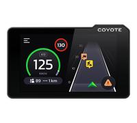 Coyote Max (France) - Assistant d’Aide à la Conduite - Assistant Vocal et Écran Tactile 4''- Avertisseur Dépassement Vitesse - Contrôles, Dangers, Trafic et Perturbations en Temps Réel - Bluetooth