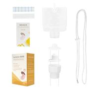 Assistant d'alimentation pour nourrissons pour les nouveaux parents, outil d'allaitement doux en silicone pour allaitement, aide à la lactation, assistant d'allaitement réglable à aspiration réglable