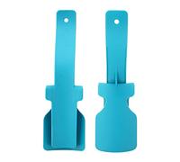 Lazy Shoes Helper, Assistant de Chaussure Ergonomique Portable pour Chaussures Faciles à Porter, Chausse-pied à Poignée Portable Adapté aux Hommes, Femmes, Enfants, Personnes âgées et(bleu)