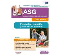 Assistant de soins en gérontologie (ASG) - Préparation complète pour réussir sa formation Diplôme d'État Aide-soignant / Aide médico-psychologique - Lydie Rivaldi - Vuibert - broché - Scolaire / Unive