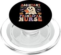 Assistant drôle Principal Halloween infirmière travailleuse Assistante PopSockets PopGrip pour MagSafe
