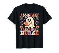 Assistant drôle Principal Halloween infirmière travailleuse Assistante T-Shirt