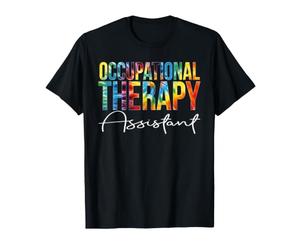 Assistant ergothérapie rentrée Scolaire Tie Dye T-Shirt