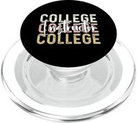 Assistant instructeur Universitaire Merci instructeur Universitaire PopSockets PopGrip pour MagSafe