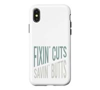 Assistant médical Amusant, répare Les coupures, Sauve Les mégots Coque pour iPhone X/XS