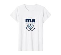 Assistant médical : MA donnant aux médecins Une Bonne Humeur T-Shirt, Femme, Blanc, L