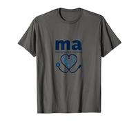 Assistant médical : MA donnant aux médecins Une Bonne Humeur T-Shirt, Homme, Asphalte, L