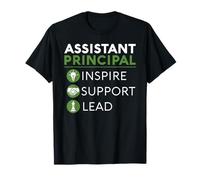 Assistant Principal Inspire Support Leader Éducateur Scolaire T-Shirt