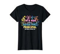 Assistant Principal Maman Humour Rien ne Fait Peur à ce Leader T-Shirt Graphique avec Valeur