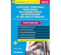 Assistant Territorial (Principal) De Conservation Du Patrimoine Et Des Bibliothèques - Tout-En-Un