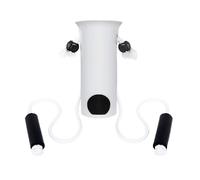 Assistant professionnel pour chaussettes, extracteur anti-flexion, 24 x 13 x 8 cm, facile à enfiler, aide à l'habillage profilé avec poignées rembourrées, aide à la mobilité avec style bleu, outil