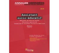 Assistant socio-éducatif 2016 concours assistant de service social Specialise-conseiller en economie sociale et familiale - CIG Petite Couronne - Documentation Francaise - broché - Scolaire / Universi