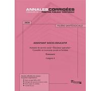 Assistant socio-éducatif 2020 - catégorie A Annales corrigées - CENTRE INTERDEPARTEM - Documentation Francaise - broché - Scolaire / Universitaire