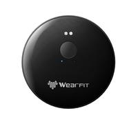 Assistant téléphonique intelligent AI,Campanvocal de langue,compatible Bluetooth,5.4 temps réel,CampanAI face à face,144 langues - Type Black