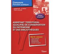 Assistant territorial (qualifié) de conservation du patrimoine et des bibliothèques