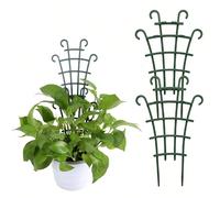 Assistante d'escalade de plante verte, cadre de support de plante, peut être connecté pour une utilisation, robuste et , facile à créer un jardin vertical à l'intérieur et à l'extérieur 1 pièce,3 pièc