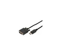 Digitus Câble adaptateur DisplayPort vers DVI‑D 2 m 1080p Noir – Pack de 10