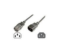 ASSMANN - Câble d'alimentation - power IEC 60320 C13 pour IEC 60320 C14 - 2 m - noir Noir
