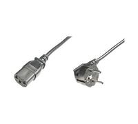 ASSMANN - Câble d'alimentation - power IEC 60320 C13 pour power CEE 7/7 (M) - CA 250 V - 2.5 m - moulé - noir