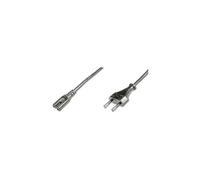 Digitus Cordon d'alimentation appareils IEC 1x prise femelle C7, 1x fiche Euro mâle 1,8 m noir