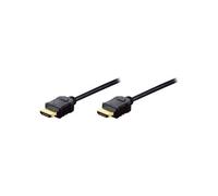 Digitus Câble HDMI AK-330107-020-S Haute Vitesse Ethernet 4K 2 m Noir