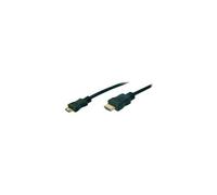 Digitus Câble HDMI Type C vers Type A M/M Haute vitesse 3 m