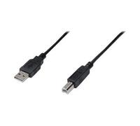 Digitus Câble USB 2.0 USB-A vers USB-B mâle/mâle 1,8 m 480 Mbit/s