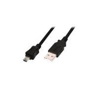Digitus Câble USB 2.0, connecteur USB-A > connecteur mini USB