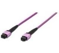 Assmann/Digitus FIBER OPTIC PATCHCORD OM4 20M DIGITUS câble patch à fibres optiques, MPO sur MPO, femelle, OM4, multimode 50/125 µ, 20m, méthode A, gaine:violet,boîtier:violet (DK-2566-20/4)