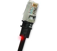 Assmann/Digitus PatchSee BasicPatch 5e, 1,2m Câble patch PatchSee, CAT 5e U-FTP, Cu, PVC, AWG 26, longueur 1,2 m, couleur noire (PK-F-4)