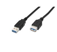 ASSMANN Electronic AK-300203-030-S câble USB 3 m USB 3.2 Gen 1 (3.1 Gen 1) USB A Noir