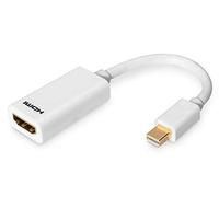 DisplayPort adapter cable, mini DP - HDMI type A M/F, 0.15m, DP 1.1a compatible, wh