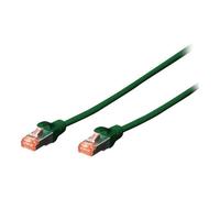 ASSMANN Electronic Digitus DK-1644-100-G-5 câble de réseau 10 m Cat6 S/FTP [S-STP] Vert (CAT 6 S-FTP PATCH CABLE CU LSZH - AWG 27/7