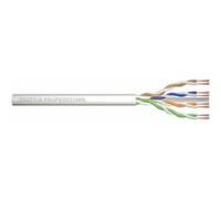 CAT 6 U-UTP patch cable, raw length 100 m, paper box, AWG 26/7, LSZH, sx, gr