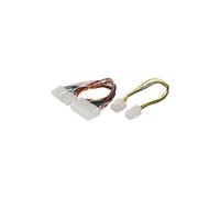 ASSMANN - Rallonge de câble d'alimentation - ATX 24 broches, alimentation interne - 8 broches (M) pour alimentation interne 4 plots, ATX 20 broches