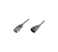 ASSMANN - Rallonge de câble d'alimentation - IEC 60320 C14 pour power IEC 60320 C13 - CA 250 V - 1.2 m - moulé - noir