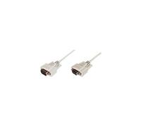 ASSMANN - Rallonge de câble série - DB-9 (F) pour DB-9 (M) - 3 m - moulé, vis moletées - beige