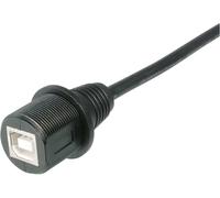 ASSMANN WSW Cordon USB type B femelle IP67 longueur 1 m Assman A-KAB-USBB-FS-1M