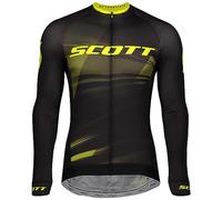 assocauicy Maillot Cyclisme Homme Tenue Costume,Manches Longues Hiver Respiran Confortable séchage Rapide avec Pochettes de Transport