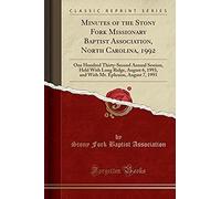 Association, S: Minutes Of The Stony Fork Missionary Baptist