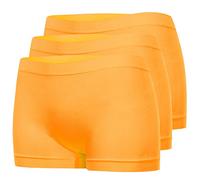 Assoluta Lot de 3 sous-vêtements hipster fluo pour femme Vert/rose/jaune, orange fluo, L