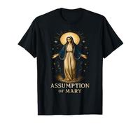 Assomption of Mary Catholic Marian Gifts T-Shirt