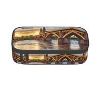 ASSORT Grande trousse à crayons Strasbourg Sundown avec fermeture éclair, pour bureau et université