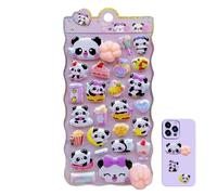 Assorted 3D Sticker Pack - Decorative Adhesive Decals, Raised Design Stickers for Laptops, Mini Pet Stickers, Kids Craft Decor with Textured Foam, Colorful Vinyl Sheets for Scrapbooks Cases Organizing