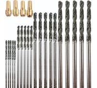 Assorted. 4 Sizes 1mm 1.5mm 2mm 2.5mm Diamond Twist Drill Bit Jewelry Beach Sea Glass Shells Gemstones Lapidary by DRILAX