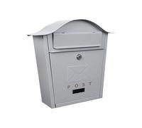 Assorted Collections Boîte aux Lettres Murale idéale pour sécuriser Lettres et Colis | Étanche et Durable, avec Un Design élégant et verrouillable (Gris)